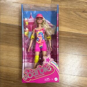 Barbie The Movie Doll in Pink and Yellow Outfit